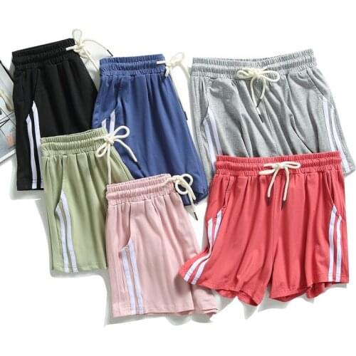 New Style High Waist Seamless Leggings Gym Shorts Fitness Yoga Short Loose Sports Yoga Shorts Polyester Solid Color Short Pants