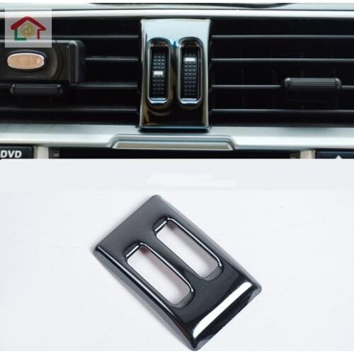 Stainless Steel Intermediate Air Conditioning Vent Trim Cover for Toyota Land Cruiser Prado 150 2014 2015 2016 2017 2018