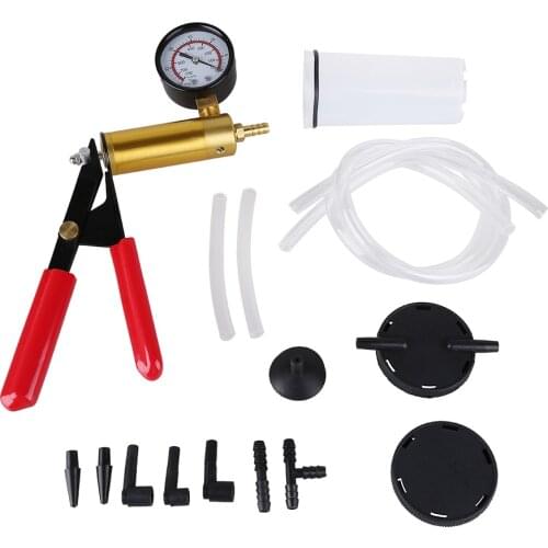 Hand Vacuum Pump Brake Bleeder Brake Bleeder Vacuum Vacuum Tester Perfect For The Brake And The Fuel Line Vent