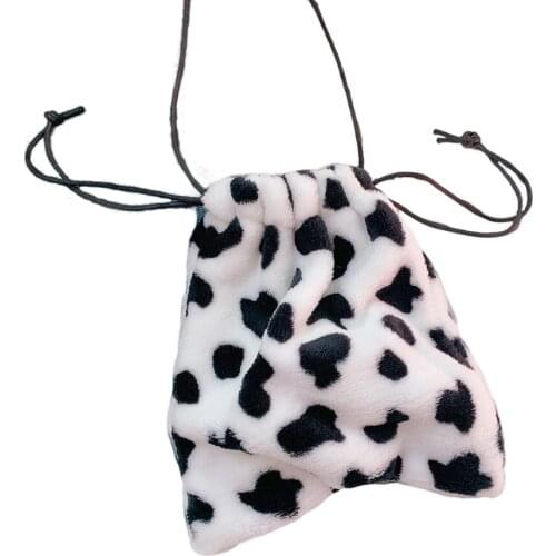 2021 Fresh Fabric Cotton Travel Drawstring Tote Storage Bag Dust Cloth Bag Organizer Bag for Underwear Toy Storage Bag Household