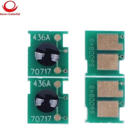 2K CB436A Compatible Toner Chip For Hp P1503 P1504 P1505 P1506 M1120 M1120n M1522n Printer