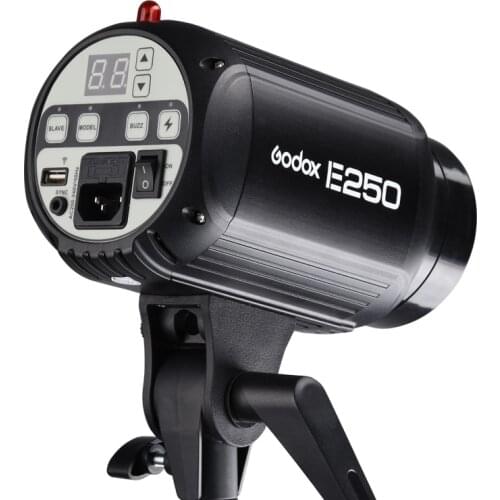 Godox speedlite flash E250 Pro Photography Studio Strobe Photo Flash Light Lamp 250W Studio Flash 220V and 110V Hot sale