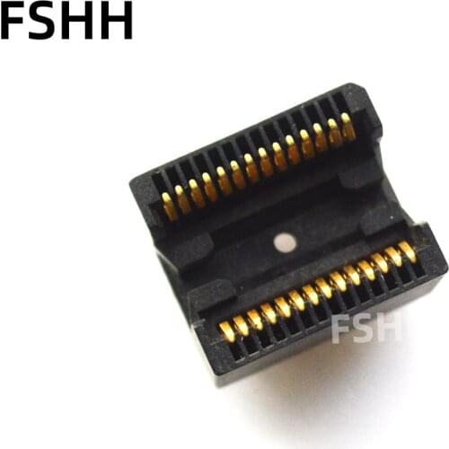 400mil SOJ28 test socket IC107-2804-4 ic socket 1.27mm pitch