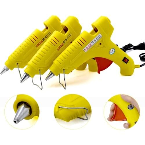 100-240V Hot Melt Glue Gun with 11mm Hot Melt Glue Stick 60W/100W Thermal Glue Gun Home School DIY Tools