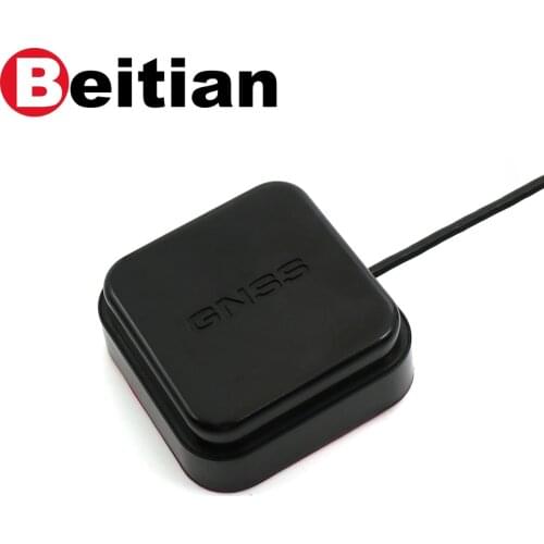 BEITIAN high precision GPS GNSS antenna,RTK GPS antenna,3-18V,Magnetic Bottom,5.0m RG174,SMA connector,IP67 waterproof,BN-345AJ
