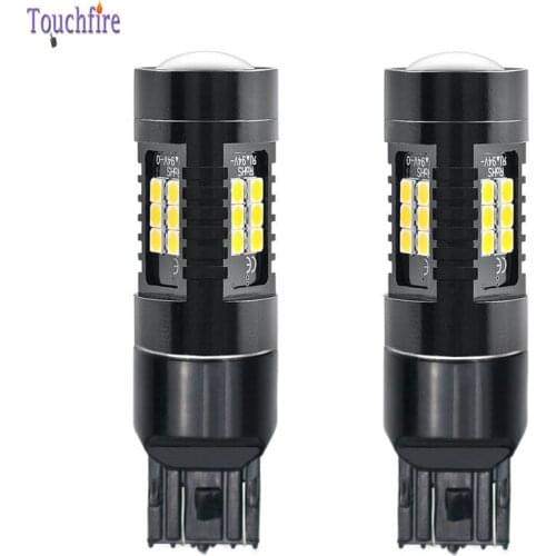 2Pcs T20 7440 7443 W21W P21W 1156 1157 Canbus Car Bulb 3030 21SMD LED Auto Turn Signal Reverse DRL Fog Daytime running Lamp
