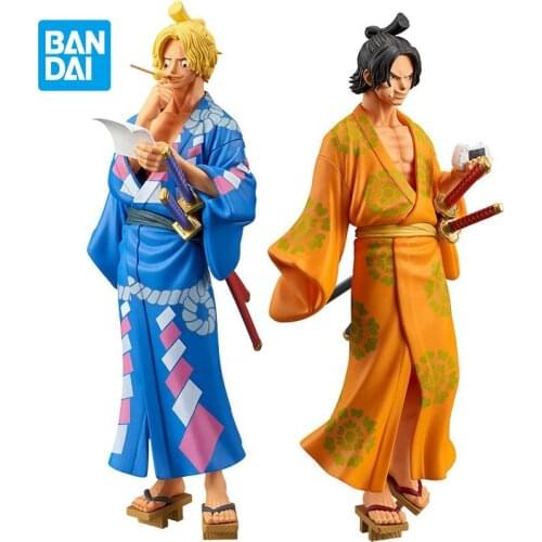 Bandai One Piece Anime Figure Model MAGAZINE Ace Sabo Dreamland Action Figure Toy Summer Festival Collectibles Childrens Gifts