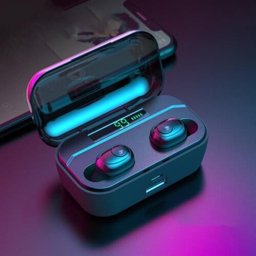 G6S TWS Bluetooth 5.0Headset Wireless Earphones Mini Earbuds Stereo Headphones LED Digital Display Earphones For Smartphone