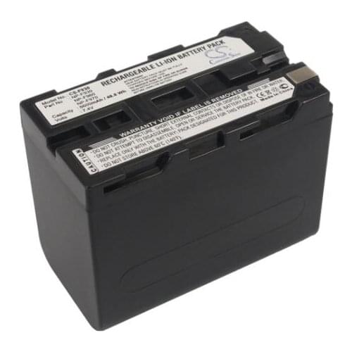 Cameron Sino 6600mAh battery for COMREX Access Portable2 for SONY CCD-RV100 CCD-RV200 CCD-SC5 CCD-SC5/E CCD-SC6