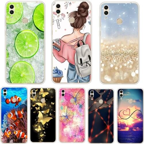 Case on Honor 8C Case For Huawei Honor 8C 8 C Shockproof Protective Phone Case For Huawei Honor 8C TPU Silicone Cover Case 6.26"