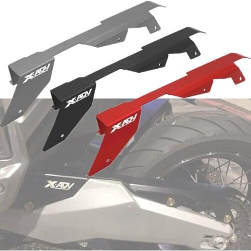 For HONDA X-ADV 750 X ADV 750 2017 2018 2019 Motorcycle Aluminium Chain Guard Cover Protector Decorative Belt Fender Fits