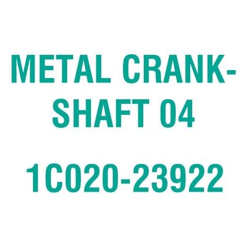 For Kubota 1C020-23922 METAL CRANKSHAFT 04