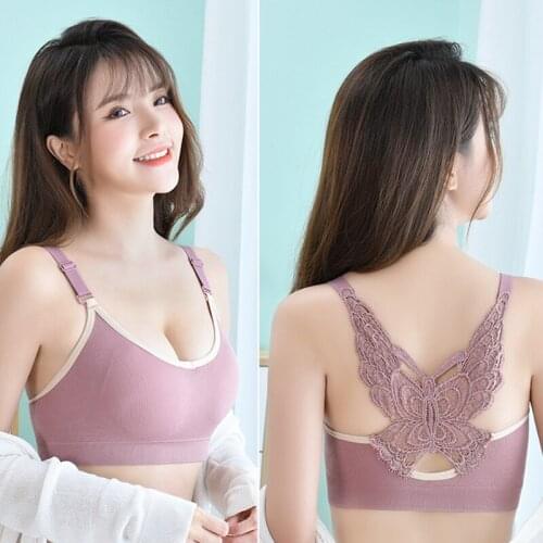 Breathable Sports Bra Anti-sweat Fitness Top Butterfly Seamless Yoga Bra Shockproof Crop Top Women Push up Sport Bra Gym Top