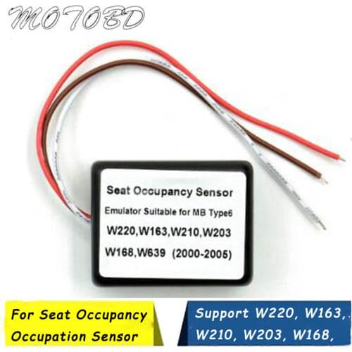 Seat Occupancy Occupation Sensor SRS Emulator for MB Type 6 Support W220, W163, W210, W203, W168, W639 and Even More