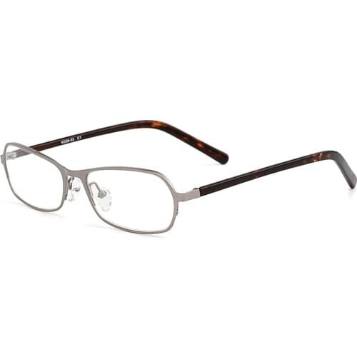 Gmei Optical Stylish Pure Titanium Glasses Frame Women Brand Designer Optics Eyewear Men Spectacles Frames Acetate Legs W0883
