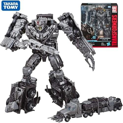 Hasbro Transformers Toys Studio Series 48 Leader Class The Ride 3D Exclusive Megatron Action Figure Collection Model Boy Gift