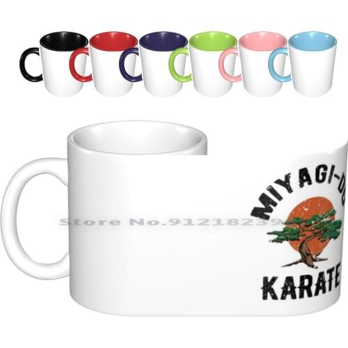 Miyagi Do Karate Ceramic Mugs Coffee Cups Milk Tea Mug Miyagi Miyagi Do Miyagi Do Karate Karate Martial Arts Popular Karate