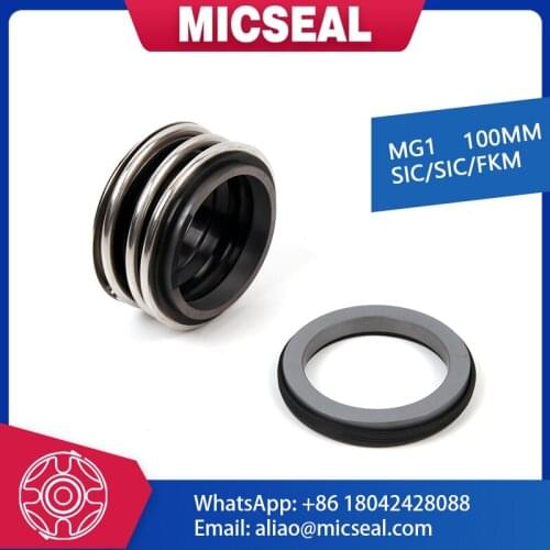 100MM- MG1 - SIC/SIC/FKM Mechanical Seal -Eagle Burgmann Replacement Seal