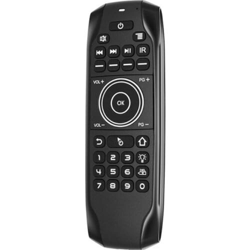 Bluetooth-compatible 5.0 Mini Keyboard G7BTS Backlit Gyroscope Go Learning Mouse Air Remote Control for Smart TV Portabl