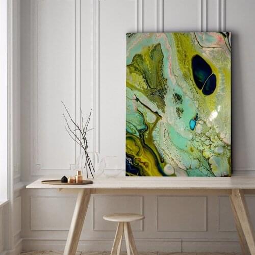 Fashion Large Size Printed Oil Painting Wall Pictures For Living Room Home Decor Abstract Colorful II Art Canvas Art No Framed