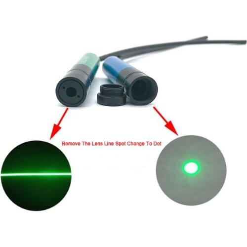 450nm 520nm 638nm 660nm 50mW Adjustable Focus Laser Diode Module Optical Module Dot Line Integrated Test Laser DIY