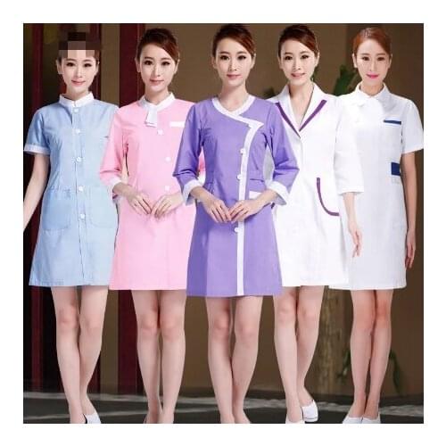 New Beauty Salon Dress SPA Workwear 17 Designs Beautician Work Clothes Female Spring/Summer Health Workers Uniforms Spa Uniform