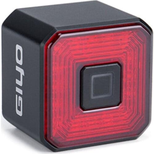 Bicycle Night Riding Warning Tail Light Smart Brake Rechargeable Taillight Outdoor Safety Bike Light Sports Cycling