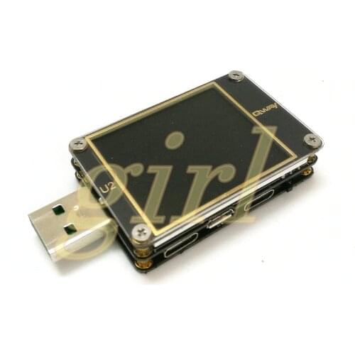 WEB-U2 current voltmeter USB tester QC4+ PD3.0 2 PPS fast charging protocol capacity test