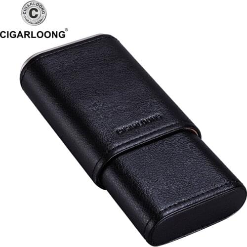 Cigar moisturizing case cedar wood portable 3 stick cigar humidor CF-0001a