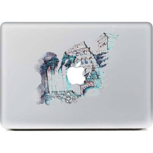 Roman field DIY Personality Vinyl Decal Laptop Sticker for macbook Pro Air 13 inch Cartoon laptop Skin shell for mac book