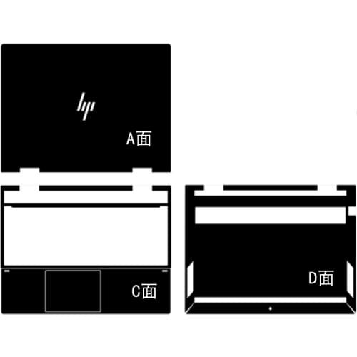 Carbon fiber Vinyl Laptop Sticker Skin Cover for HP ENVY x360 15-ed0272ng ED0000 ED0276NG ED0151NG ED0288NG 15-ed0023dx 15.6"