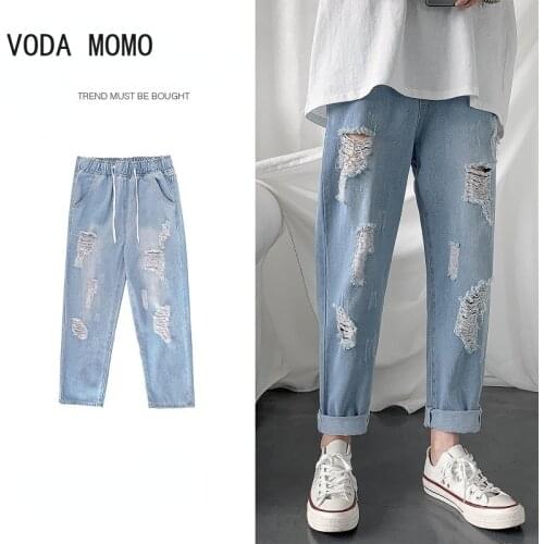 VODA MOMO Mens Summer Jeans