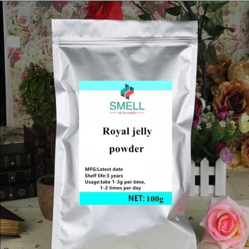 100g-1000g High quality, no additions Royal jelly lyophilized powder/fen wang jiang fen/ Free shipping