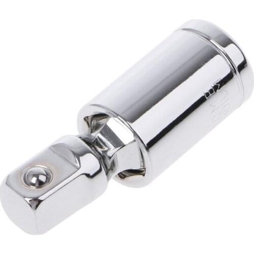 1/4" 3/8" 1/2" Universal Joint Set Ratchet Angle Extension Bar Socket Adapter Manual and Pneumatic 360 Rotary Adapter