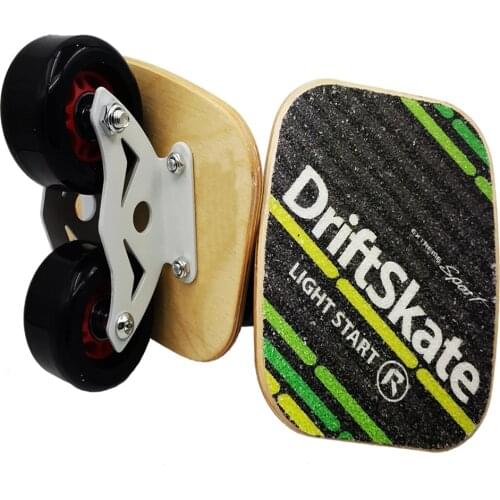 1Pair Freeline Roller Skates Skate Board Drift Board for Roller Road Drift Plate Anti-skid Skateboard Sports Maple Pedal CS0017