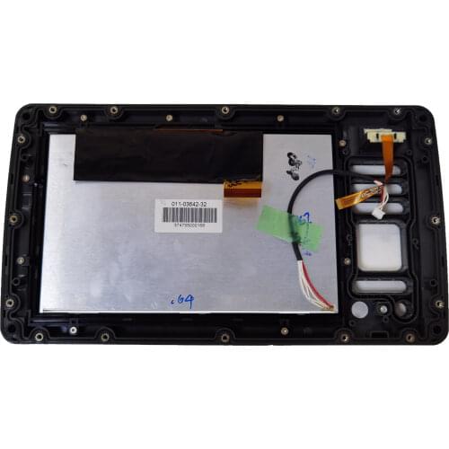 Original 7" inch Garmin chartplotter LCD display with frame for Garmin echoMAP 74sv LCD screen replacement and repair