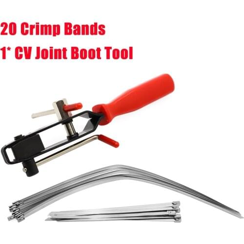 Auto ATV CV Joint Banding Boot Axle Clamp Tool CV Half Shaft Boot Band Buckle Clamps Clip Plier Removal Repair Tools For Car