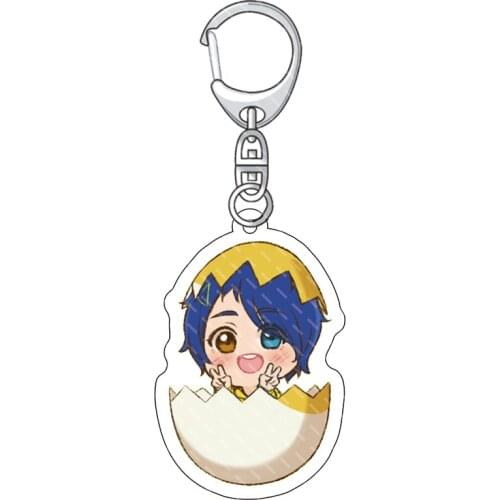 Anime WONDER EGG PRIORITY Ohto Ai Rika Neiru Momoe Sawaki Acrylic Stand Figure keychain Keyring Decoration Collection Model Toy