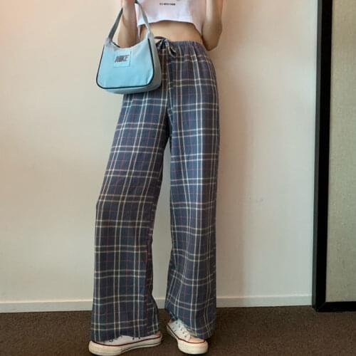 Sweatpants Women High-waisted Pants Wide-leg Pants Women Summer Fashion Korean Style Ins Students Loose Straight Wide Leg Pants