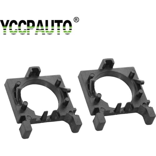 2pcs Holder Adapter Sockets Base for Ford Focus H7 LED Headlight Bulbs Conversion Dipped Headlamp Clip Newest