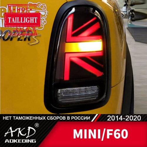 For Car BMW MINI Cooper Tail Lamp 2014-2020 LED Tail Lights Fog Lights Day Running Light DRL Tuning Cars mini F60 Accessories