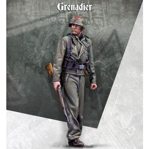1/35 GRENADIER, Resin Model Soldier GK, Military theme of World War II, Unassembled and unpainted kit