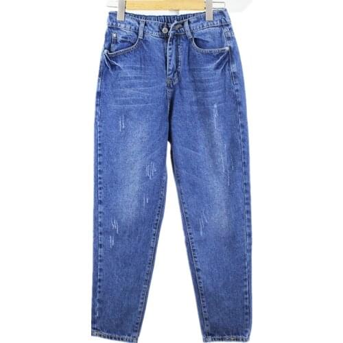 Summer Boyfriend Jeans for Women Classic Jeans Big Plus Size 5xl Vintage Mom Jeans Woman Oversized Jean Pants