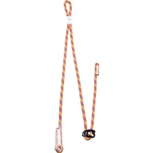 P329 Outdoor asymmetric length adjustable lanyard oxtail srt downhill cave tracing river Drop double Lanyard