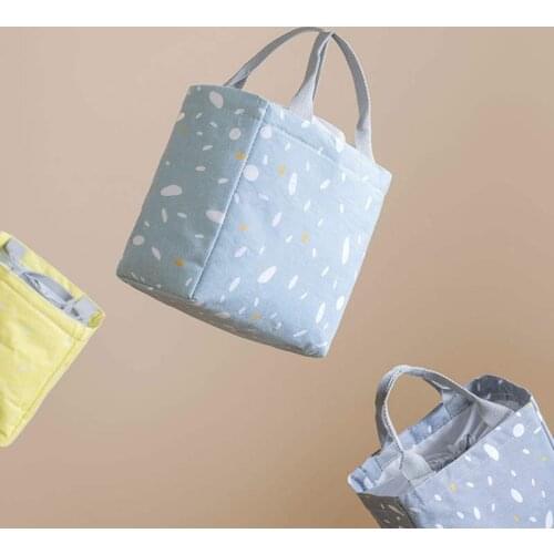 Portable Baby Food Milk Bottle Insulation Bag Waterproof Drawstring Oxford Cloth Lunch Bag For Picnic Travel