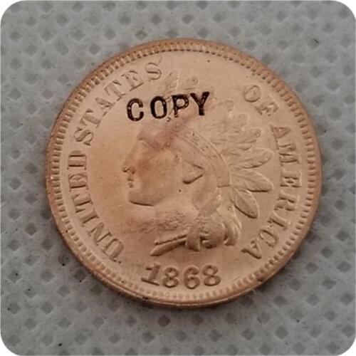 USA 1868 Indian Head Cent COPY COIN