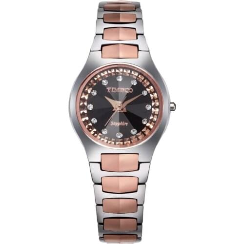 TIME100 Womens Quartz Watch Diamond Dial Tungsten steel Strap Waterproof Ladies Quartz Wrist Watch For Women relogio feminino