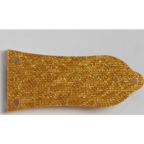 KAISH LP Gold Sparkle 3 Hole LP Guitar Plastic Truss Rod Cover fits Epip
