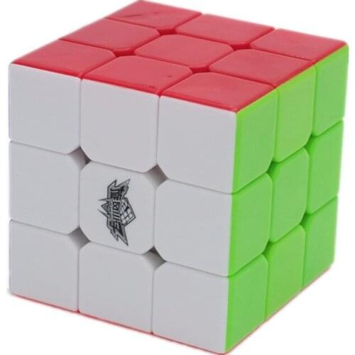 Dropshipping Cyclone Boys 3x3x3 Magic Cube Professional Speed Cubes 3x3 Puzzles Speed cube 56mm Toys for Kids Adult Boy Gift