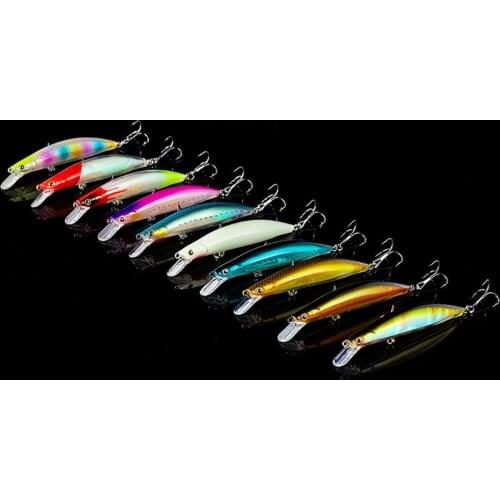1PCS 112mm 13.5g Minnow Fishing Lure Floating Luminous Bait Wobblers 3D Eyes Japan Artificial Hard Bait Bass Bait Fishing Tackle